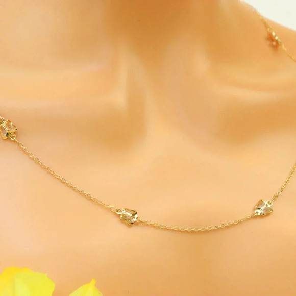 Minimalist Necklace, Sleek & Modern Design, Women’s Fashion, YC110326-N - Picture 5 of 10